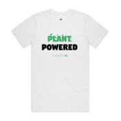 Plant Powered - Organic Unisex Tee White